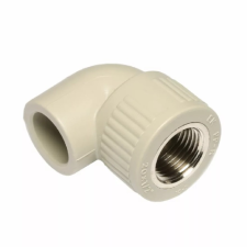 Pestan Plastik 20-1/2″ BM 90° könyök süthető fém menettel PPR (840011602) hűtés, fűtés szerelvény