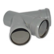 Pestan PVC, 50mm-50mm-50mm Y ág, lepke hűtés, fűtés szerelvény