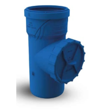 Pestan Zajcsökkentett S Line  HTRE 110 PP tisztitó idom kék (10304181) hűtés, fűtés szerelvény