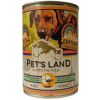 Pet's Land Pet s Land Dog Konzerv Strucchússal Africa Edition 415g