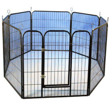 @Pet fekete elemes kutyakennel 79 x 81cm szállítóbox, fekhely kutyáknak