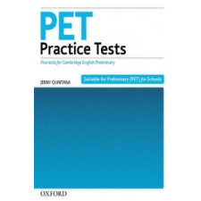  PET Practice Tests:: Practice Tests Without Key – Jenny Quintana idegen nyelvű könyv
