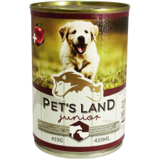 PET'S LAND Dog Junior konzerv marhamájjal, bárányhússal és almával (24 x 415 g) 9.96 kg kutyaeledel