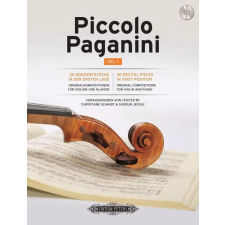 Peters Piccolo Paganini Vol. 1. idegen nyelvű könyv