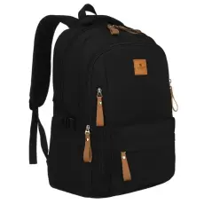  Peterson Hátizsák -PTN BHX-01-9242 BLACK-Fekete- 46 X 30 X 20 Cm