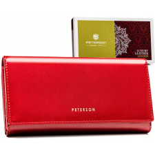  Peterson Női Bőr Pénztárca 42100-Saf-7266 Red &#8211; Piros pénztárca