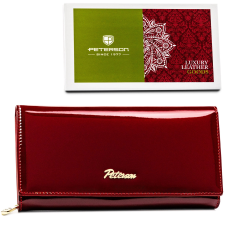  Peterson Női Bőr Pénztárca – PTN BC-42106-0582 RED- Piros pénztárca