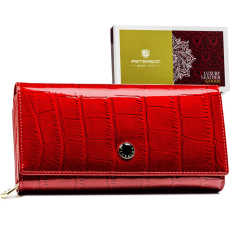  Peterson Női Bőr Pénztárca Ptn 42100-Cb-8799 Red