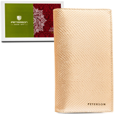  Peterson Női Bőr Pénztárca Ptn 421431-Dsl-6167 Gold pénztárca