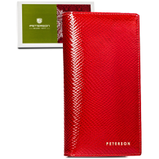 Peterson Női Bőr Pénztárca Ptn 421431-Dsl-6181 Red