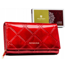  PETERSON NŐI BŐR PÉNZTÁRCA PTN 72035-PLT-6371 Red