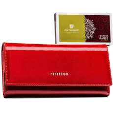  Peterson Női Bőr Pénztárca Ptn 72037-Saf-8638 Red – Piros