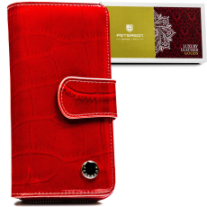  Peterson Női Bőr Pénztárca Ptn 76116-Cb-8744 Red