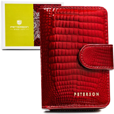  Peterson Női Bőr Pénztárca Ptn Ph31-1-Rs-1528 Red