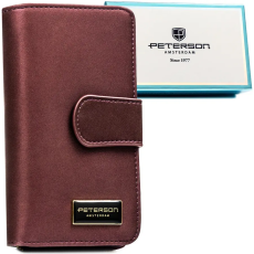  Peterson Női Pénztárca – Echo És Természetes Bőr Ptn Ps116-Hnl-2777 Purple