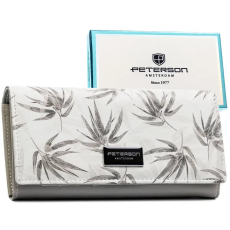  Peterson Női Pénztárca – Echo És Természetes Bőr PTN PX27-1-NPK WHITE-