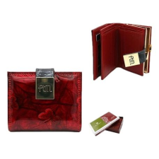  Peterson Női Pénztárca Echo PTN 42329-NBF RED-BL- Piros pénztárca