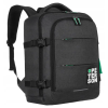  Peterson Utazó Hátizsák-PTN PLG-01-T Black+G- Fekete+Zöld-