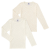 Petit bateau Hosszú ujjú pólók TSML X2 Fehér 3 éves