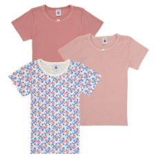 Petit bateau Rövid ujjú pólók 3 TEE SHIRTS MC Sokszínű 4 éves