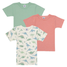 Petit bateau Rövid ujjú pólók 3 TEE SHIRTS MC Sokszínű 5 éves gyerek póló
