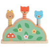 Petit Collage Fából készült felugró játék Petit Friends