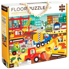Petit Collage Padló puzzle Építkezés a városban puzzle, kirakós