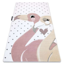  PETIT szőnyeg FLAMINGOS Flamingók szív krém 160x220 cm lakástextília