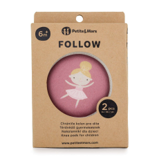  Petite &amp; Mars Elasztikus térdvédők kúszáshoz Follow Dusty Rose