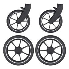 PETITE&amp;MARS 4 db Gumi (RWS) kerék szett a Street2 babakocsihoz babakocsi kiegészítő