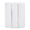  PETITE&MARS Bambusz muszlin 3db-os pelenka szett Moussy Total White, 68 x 68 cm
