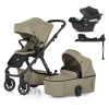  PETITE&amp;MARS KÉSZLET Babakocsi 4v1 ICON Mossy Green LITE RWS + CYBEX Aton B2 i-Size