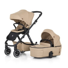 Petite&Mars Kombinált babakocsi, ICON 2in1, Mocha Beige, LITE AIR babakocsi