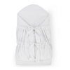  Petite & Mars Megkötős pólya Nurse tömör kókusz betéttel White 75x75 cm