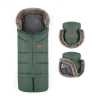 Petite&Mars Petite & Mars Arctic 4in1 Téli Szett Furry Veritable Khaki Bundazsák Kézmelegítő és Kesztyű Babakocsira