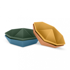  Petite &amp; Mars Szilikon fürdőjáték Ships 6hó+ fürdőszobai játék