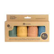  Petite &amp; Mars Szilikon fürdőjátékok AMIGOS fürdőszobai játék