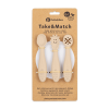  Petite & Mars Szilikon gyakorló kanál szett 3 db Take&Match Desert Sand 6m+