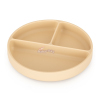  PETITE&MARS Szilikon osztott tányér, kerek Take&Match Desert Sand 6m+