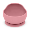  Petite&amp;Mars Szilikon tál tapadókoronggal, Take&amp;Match, Dusty Rose, 6 hó+