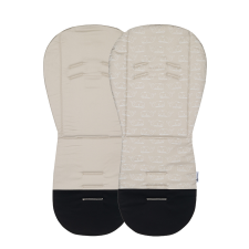 Petite&Mars Petite&amp;Mars Foamy univerzális memóriahabos babakocsi ülésbetét, Beige Whale babakocsi kiegészítő