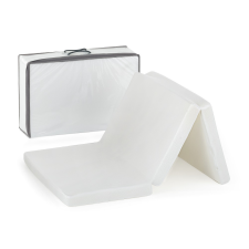 Petite&Mars Petite&amp;Mars Foldie Hordozható összehajtható matrac, White babaágynemű, babapléd