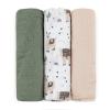 Petite&Mars Petite&amp;Mars Moussy bambusz muszlin pelenka 68x68cm, Llama Vibes, 3db