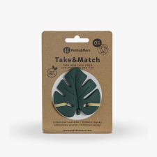 Petite&Mars Petite&Mars TAKE&MATCH Szilikon rágóka, zöld rágóka