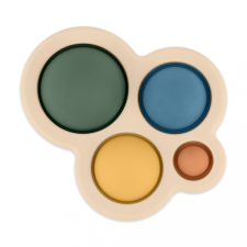 PetiteMars Petite &amp; Mars Szilikon játék Chill out Misty Green 6hó+ kreatív és készségfejlesztő