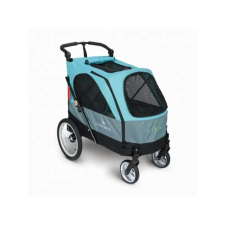 Petstro Silverwing kutyakocsi, XL méret, 55 kg-ig - Türkiz kutyafelszerelés