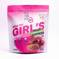 PetSup MISS for girls - 2kg - bárányos kutyatáp lány kutyáknak kutyaeledel