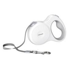  Petsuper Dog Automatic Retractable Leash 5m (white) nyakörv, póráz, hám kutyáknak