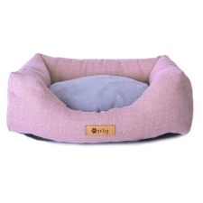 PETSY CONNIE poliészter kutyafekhely - pink-szürke - 65 cm szállítóbox, fekhely kutyáknak