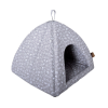 PETSY PETSY IGLU KUTYA-MACSKAHÁZ, SZÜRKE - 48 x 48 x 40 CM